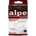 Купити Пластир бактерицидний Alpe прозорий квадрат 18 шт. Пластир бактерицидний Alpe прозорий квадрат 18 шт.