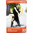 Панчохи компресійні Lauma AG309 клас компресії ІІ 23-32 мм рт.ст. з резинкою з миском розмір 4D натуральний