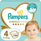 Подгузники Pampers Premium Care Maxi размер 4, 9-14 кг, 104 шт.