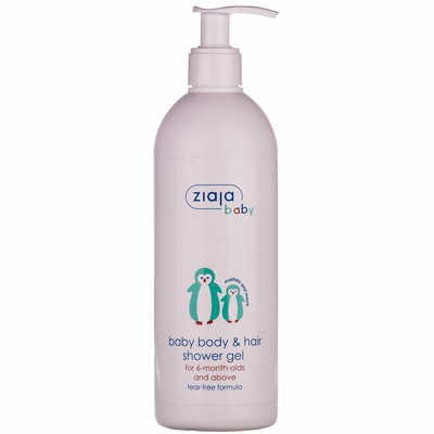 Гель для миття тіла та волосся Ziaja дитячий гіпоалергенний 400 мл