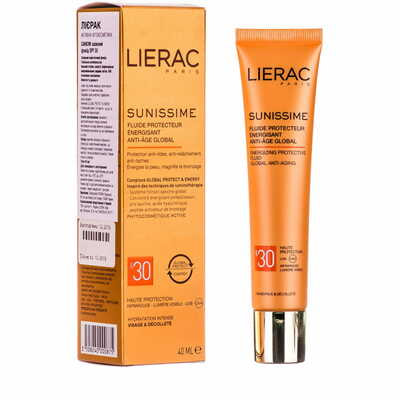 Флюид для лица Lierac Sunissime солнцезащитный SPF 30 40 мл