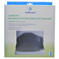 Бандаж поперековий WellCare Lumbofit 23603 зі вставками розмір L