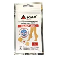 Пластырь мозольный IGAR Riverplast 2 см х 7 см 5 шт.