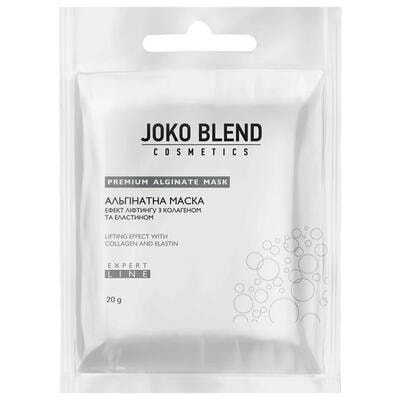 Маска для лица Joko Blend альгинатная эффект лифтинга с коллагеном и эластином 20 г