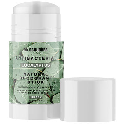 Дезодорант Mr.Scrubber Antibacterial Eucalyptus антибактеріальний 50 г
