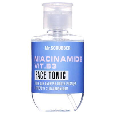 Тонік для обличчя Mr.Scrubber Niacinamide Vit. B3 Face Tonic проти розацеа та куперозу 250 мл