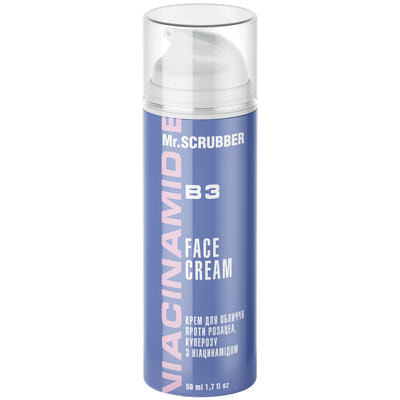 Крем для лица Mr.Scrubber Niacinamide Face Cream против розацеа и купероза 50 мл