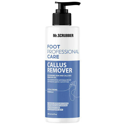 Гель-кератолитик для ног Mr.Scrubber Foot Professional Care для удаления загрубевшей кожи и натоптышей 200 мл