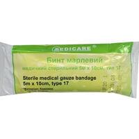 Бинт марлевый Medicare Тип-17 стерильный 5 м х 10 см