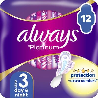 Прокладки гігієнічні Always Ultra Platinum Day&Night Duo ароматизовані 12 шт.