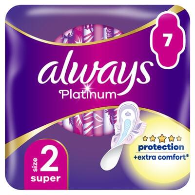 Прокладки гігієнічні Always Ultra Platinum Super Single 7 шт.