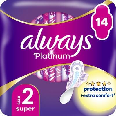 Прокладки гігієнічні Always Ultra Platinum Super Duo 14 шт.