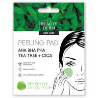 Пилинг-пад для лица Beauty Derm с чайным деревом и кислотами
