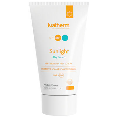 Крем для лица Ivatherm Sunlight солнцезащитный увлажняющий для жирной кожи SPF 50+ 50 мл