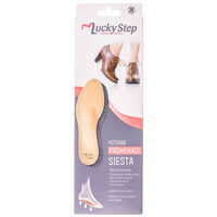 Стельки поддерживающие Lucky Step Siesta LS331 бескаркасные бежевые размер 36