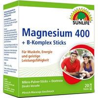 Sunlife Magnesium 400 + B-Komplex Sticks №20 (стіки)