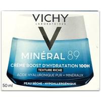 Крем для лица Vichy Mineral 89 увлажняющий 72 часа для сухой кожи 50 мл