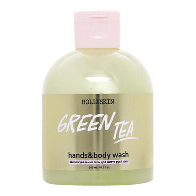 Гель для миття рук та тіла Hollyskin Green Tea зволожуючий 300 мл