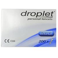 Ланцеты Droplet стерильные одноразовые игла 28G 200 шт.