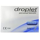 Ланцеты Droplet стерильные одноразовые игла 28G 200 шт.