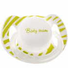 Пустушка латексна Baby Team 3225 нічна вишнеподібної форми з 6-ти місяців з ковпачком