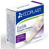 Купить Пластырь медицинский Ecoplast EcoSilk текстильный в катушке в бумажной упаковке 1,25 см x 500 см 1 шт. Пластырь медицинский Ecoplast EcoSilk текстильный в катушке в бумажной упаковке 1,25 см x 500 см 1 шт.