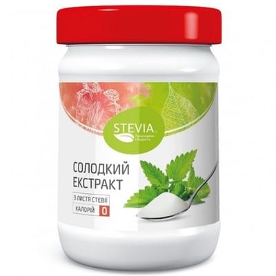 Stevia+ Стевии экстракт сладкий порошок по 150 г (банка)