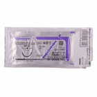 Шовний матеріал що розсмоктується Novosyn 0068765 USP 4/0 (1,5), колюча голка 20 мм 1/2, довжина 70 см, фіолетовий