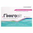 Купить Гинкговит таблетки №30 (2 блистера х 15 таблеток) Гинкговит таблетки №30 (2 блистера х 15 таблеток)