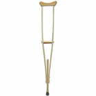 Костыли подмышечные Medok MED-02-002 деревянные регулируемые по высоте двухстоечные размер M пара