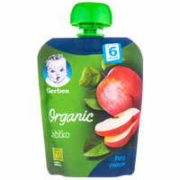 Пюре фруктове Gerber Organic Яблуко з 6-ти місяців 90 г