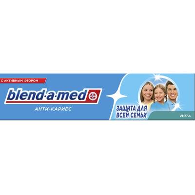 Зубная паста Blend-a-med Анти-кариес Защита для всей семьи Мята 100 мл