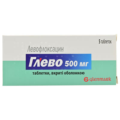 Глево таблетки по 500 мг №5 (блистер)