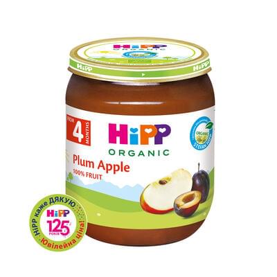 Пюре фруктове Hipp Слива та яблука 125 г