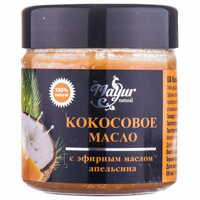 Масло растительное Mayur Кокосовое с эфирным маслом апельсина 140 мл