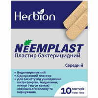 Пластир бактерицидний Neemplast 19 мм х 72 мм 10 шт.