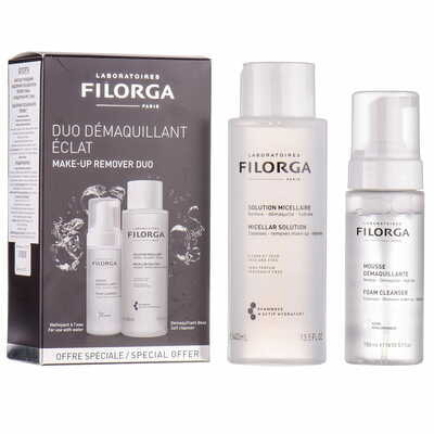 Набор Filorga Duo Очищение лосьон мицеллярный Clean-Perfect 400 мл + мусс очищающий 150 мл