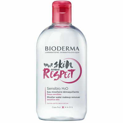 Лосьон для лица Bioderma Sensibio H2O очищающий для проблемной и чувствительной кожи 500 мл NEW