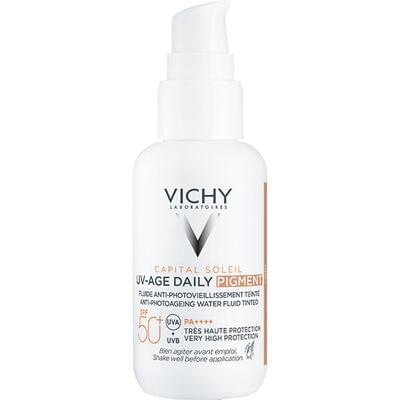 Флюїд для обличчя сонцезахисний Vichy Capital Soleil SPF 50+ з тонуючим ефектом 40 мл