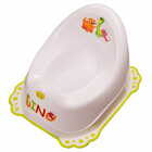 Горшок детский Maltex Дино с резинками белый