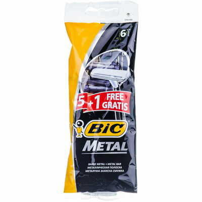 Бритва BIC Metal 6 шт.