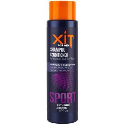 Шампунь-кондиціонер Аромат Хіт Sport for men для нормального та жирного волосся 400 мл