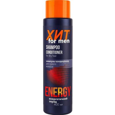 Шампунь-кондиционер Аромат Хит Energy for men для сухих волос 400 мл