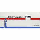 Бикалутамид-Виста таблетки по 50 мг №30 (3 блистера х 10 таблеток)