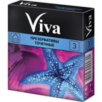 Презервативы Viva точечные 3 шт.
