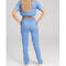 Костюм медичний жіночий Денвер розмір 50 блакитний - фото 2