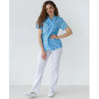 Купити Костюм медичний жіночий Білий Халат Топаз Dentist blue розмір 46 Костюм медичний жіночий Білий Халат Топаз Dentist blue розмір 46