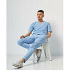 Купити Костюм медичний чоловічий Марсель розмір 56 блакитний Костюм медичний чоловічий Марсель розмір 56 блакитний