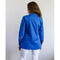 Сорочка медична жіноча Стефанія розмір 46 темно-синя - фото 2