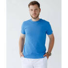 Купить Футболка медицинская мужская Белый Халат размер XL голубая Футболка медицинская мужская Белый Халат размер XL голубая